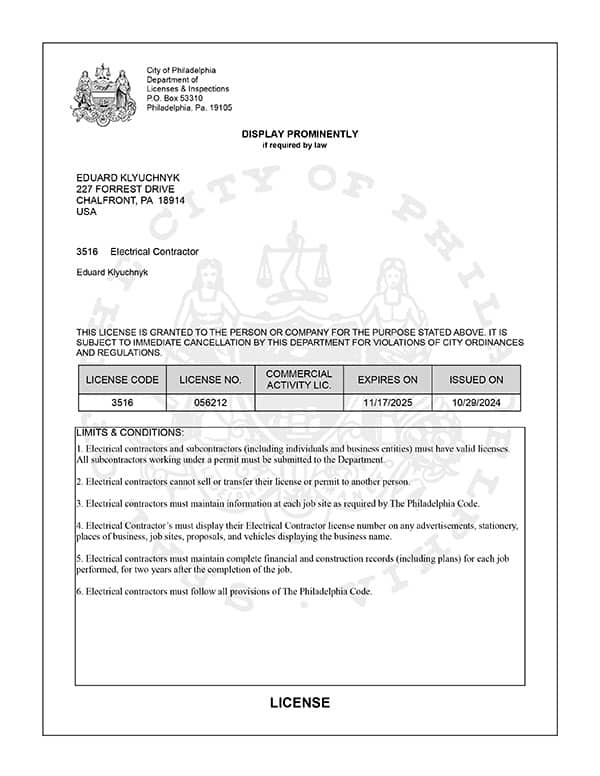 TradeLicenseCertificate