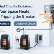 Dedicated Circuits Explained: Why Your Space Heater Keeps Tripping the Breaker